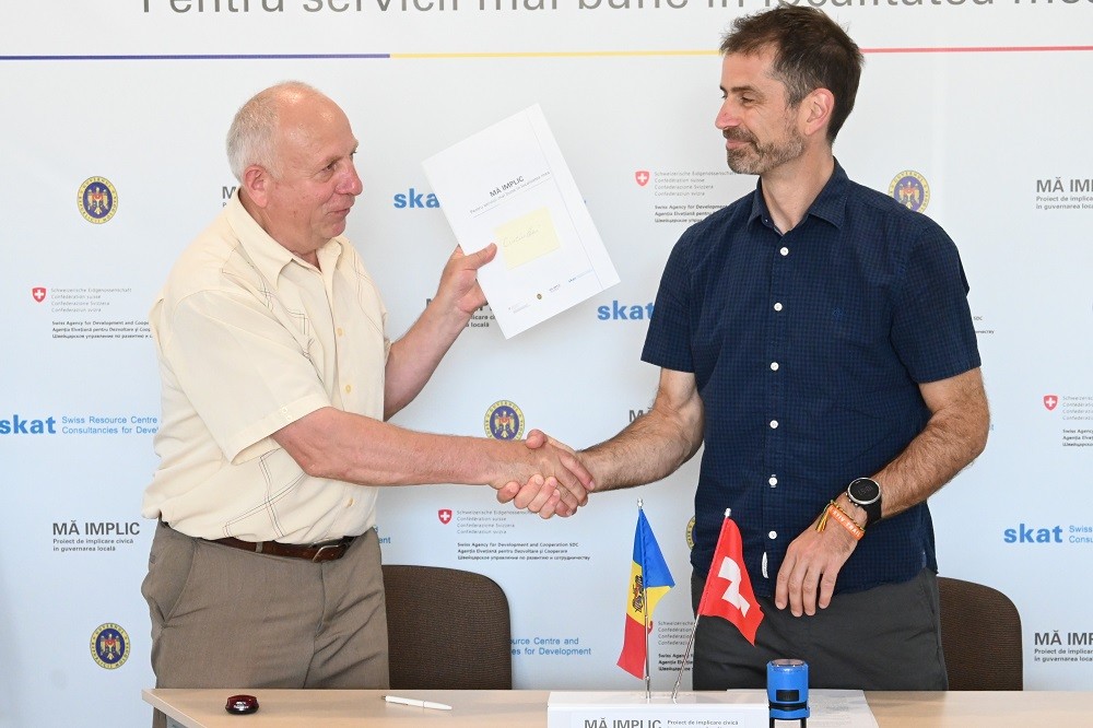 Чучулень подписал Соглашение о гранте в рамках партнерства с проектом MĂ IMPLIC