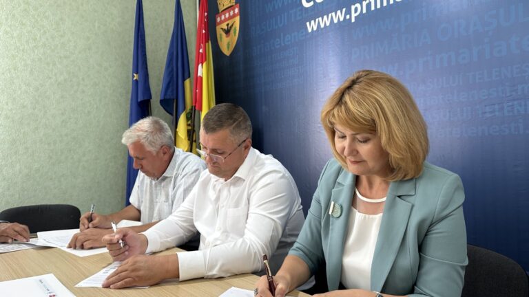 Telenești, Bănești, and Inești – a new joint commitment for a more efficient and modern solid waste management service