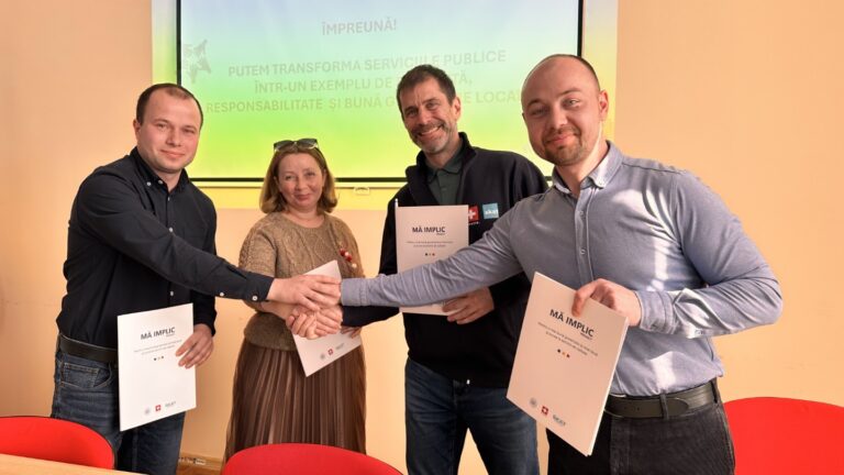 Roșcani, Telița și Calfa – un parteneriat intercomunitar pentru un serviciu modern de evacuare a deșeurilor